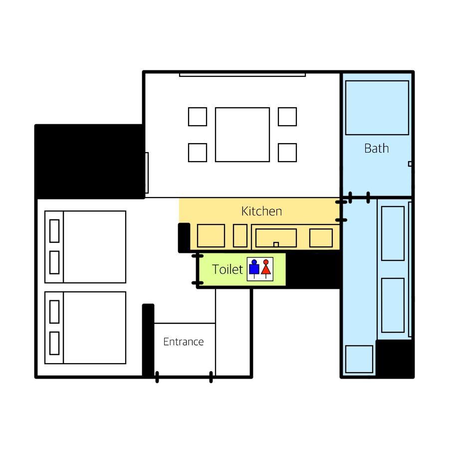福岡Grand Base Haruyoshi公寓式酒店 外观 照片