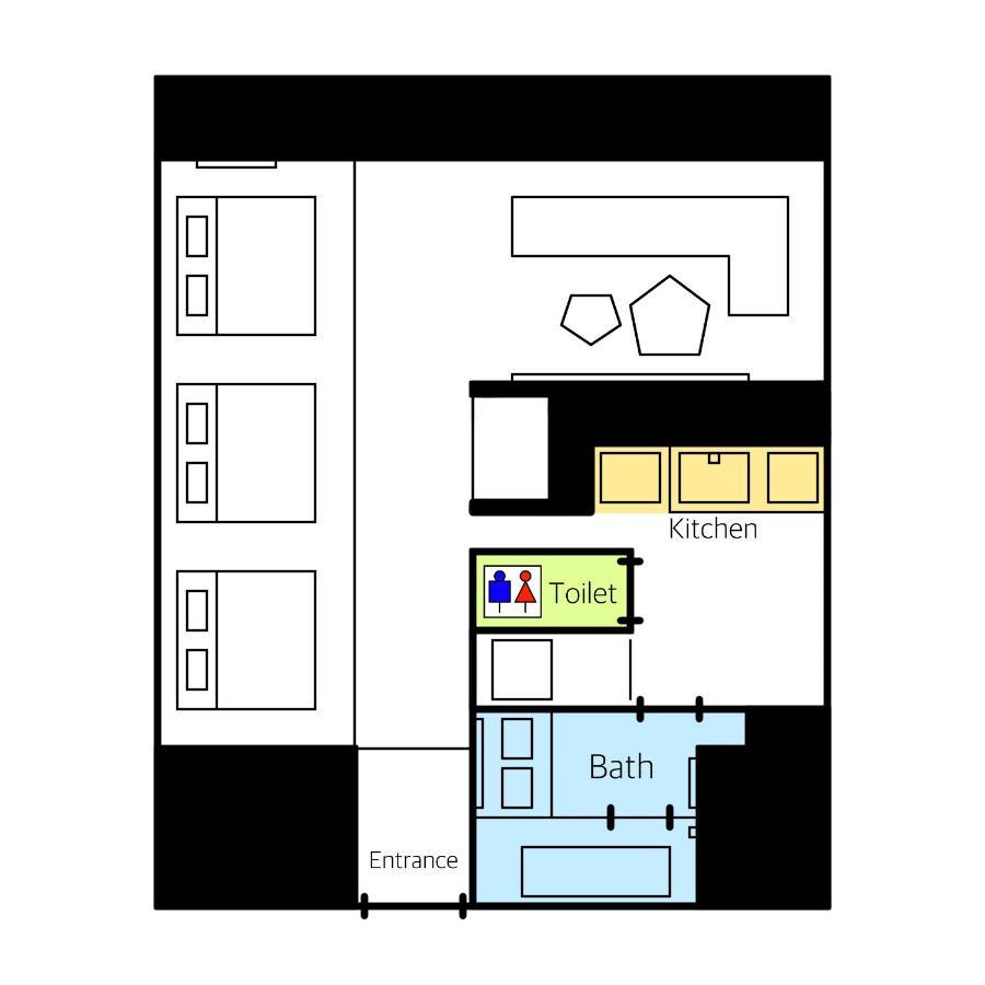 福岡Grand Base Haruyoshi公寓式酒店 外观 照片